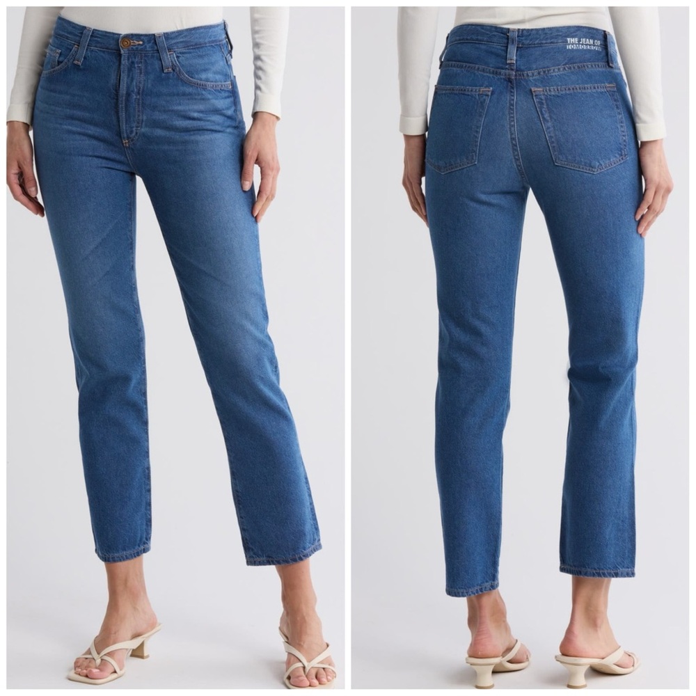 AG The Jean Of Tomorrow ISABELLE Straight Cropped Jeans